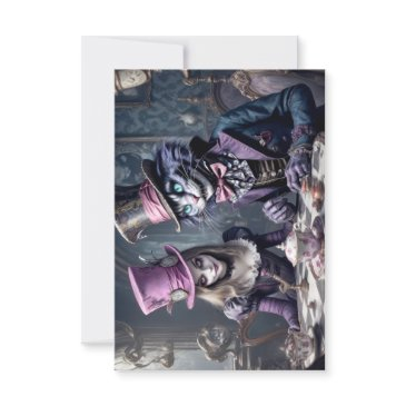 alice in wonderland invitation