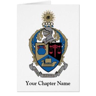 alpha kappa psi - coat of arms