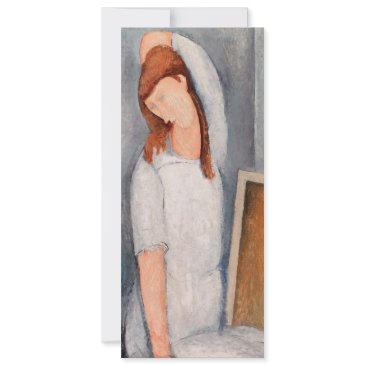 amedeo modigliani - portrait jeanne hebuterne #1 invitation