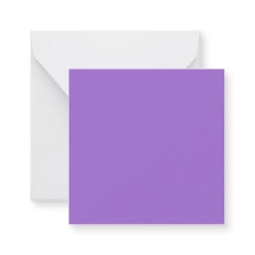 amethyst (solid color) note invitations
