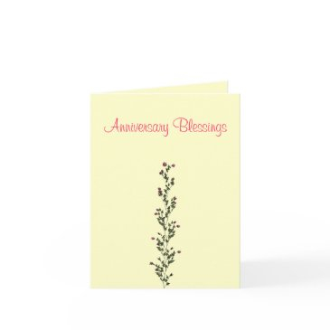"anniversary blessings" invitations