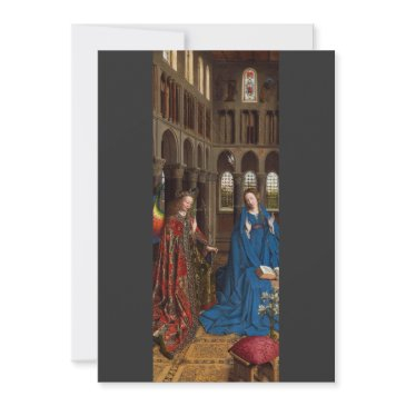 annunciation by jan van eyck holiday invitations