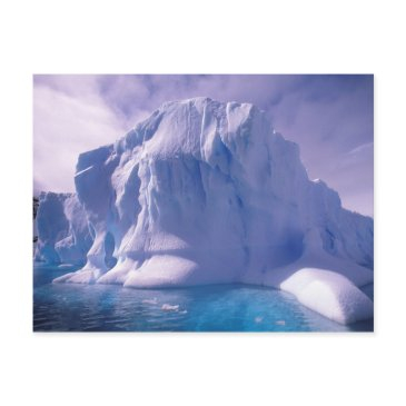 antarctica. antarctic icescapes postinvitations