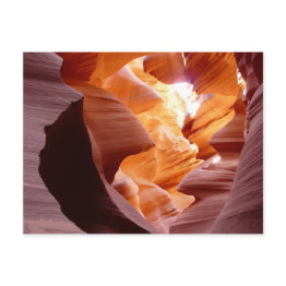Small Antelope Canyon 3 Postinvitations Front View