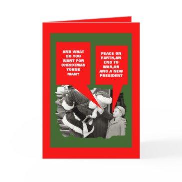 anti president obama christmas holiday invitations