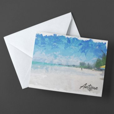 antigua caribbean island tropical panorama view postinvitations