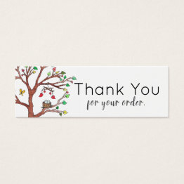 Small Any Day Now, Thank You Tag Front View
