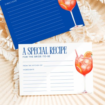 aperol spritz a special recipe for the bride enclosure invitations