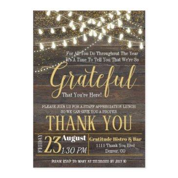 appreciation invitation, grateful for invitation
