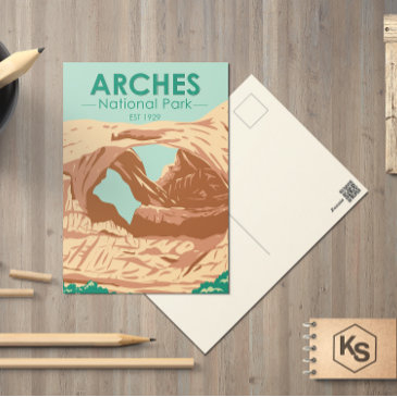 arches national park double arch postinvitations