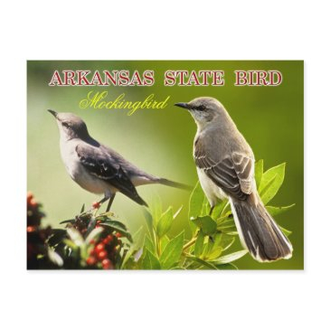 arkansas state bird - mockingbird postinvitations