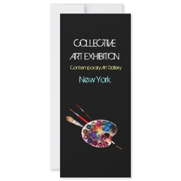 artist color palette art show gallery exhibition