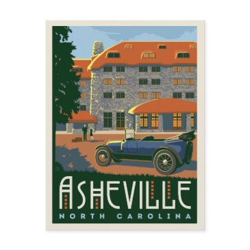 asheville, north carolina | save the date announcement postinvitations