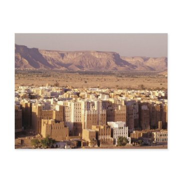 asia, middle east, republic of yemen. shibam postinvitations