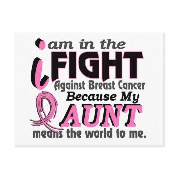aunt means the world to me breast cancer postinvitations