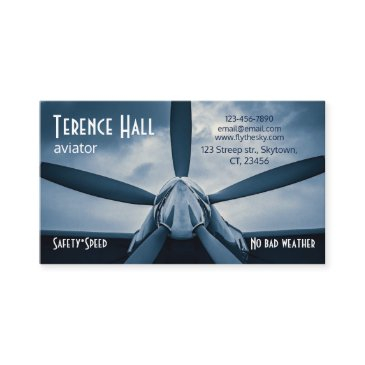 aviator safety speed customizable business invitations