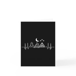 Small Awesome Camping Gifts Apparel And Accessories Uni- Invitations Front View
