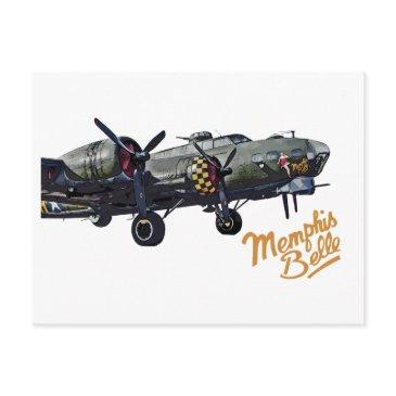 b-17 memphis belle postinvitations
