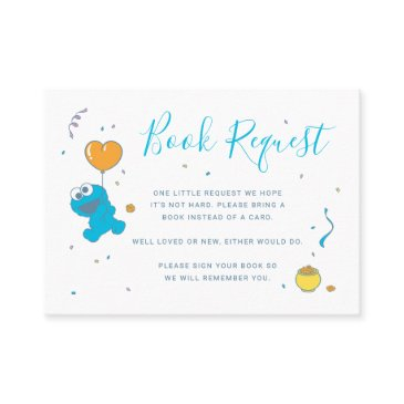 baby cookie monster book request insert