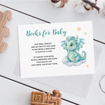baby dragon books for baby ticket enclosure invitations