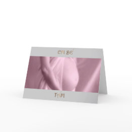 Small Baby Shower Invitation Expecting A Baby Vietnamese Front View