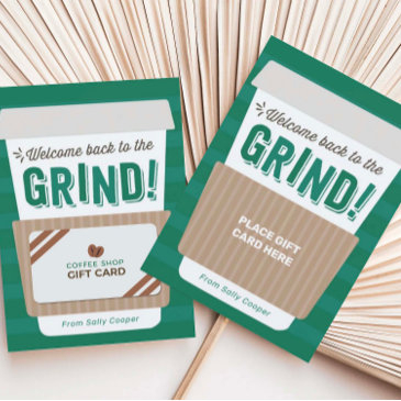 back to school teacher coffee gift invitations holder