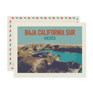 baja california sur lanscape, mexico postinvitations