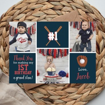 baseball thank you invitations