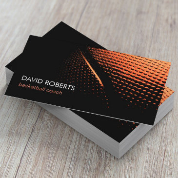 basketball coach professional sport theme business invitations
