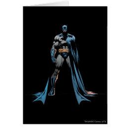 Small Batman Cloaked In Shadow Front View