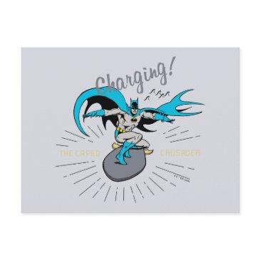 batman surfing - charging! postinvitations