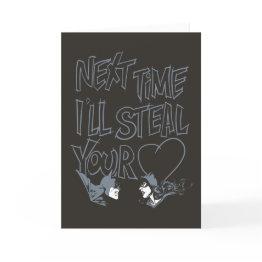 Small Batman Valentine |catwoman - I'll Steal Your Heart Holiday Invitations Front View