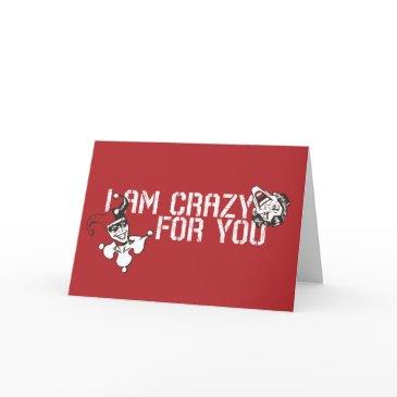 batman valentine | joker & harley - crazy for you holiday invitations