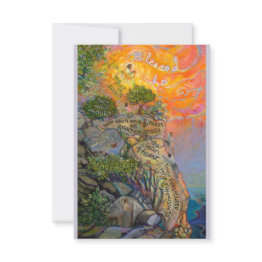Small Beatitudes Prayer Invitations, Sermon On The Mount Front View