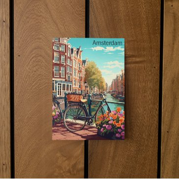 beautiful amsterdam netherlands canal city postinvitations