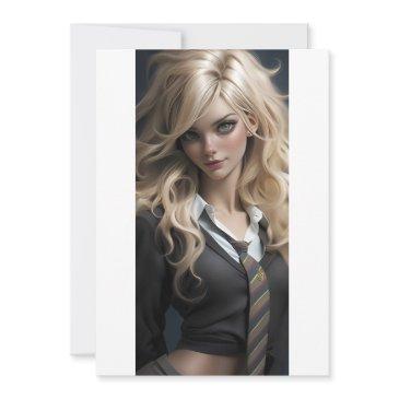 beautiful student lara invitation