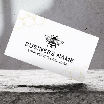 beekeeper honey bee apiary honeycomb professional business invitations