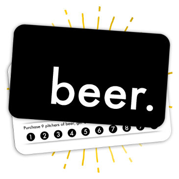 beer. loyalty punch invitations
