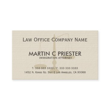 beige and gray stripes texture attorney at law business invitations