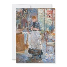 Small Berthe Morisot - In The Dining Room Invitation Front View