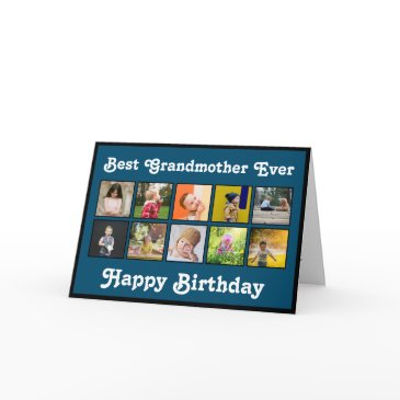best grandmother birthday photo collage template