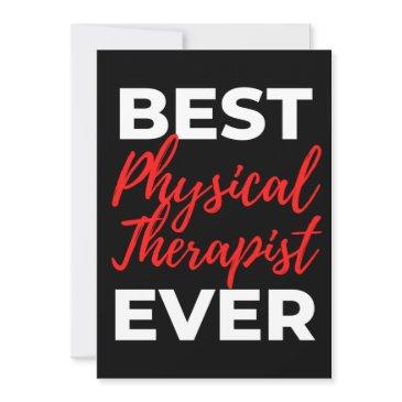 best physical therapist ever thank you invitations
