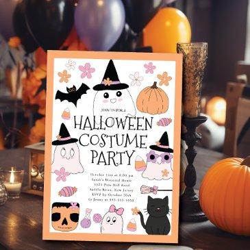 bewitching halloween party invitation