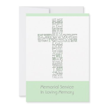 bible verses from john 14 memorial service 10 invitation