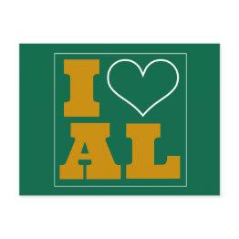 Small Birmingham (al) Tailgate Invitation Postinvitations Front View