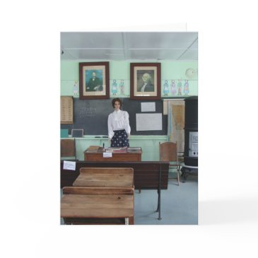 birthday for teacher, one room school invitations