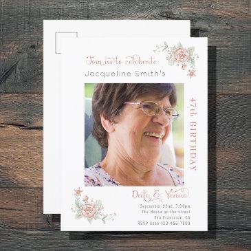 birthday roses photo template