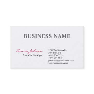 black white pink elegant modern simple business invitations
