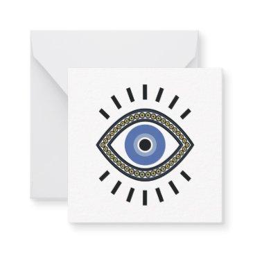 blue eye protection bead amulet greek tradition note invitations
