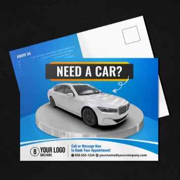 blue modern luxury car rental automobile car hire postinvitations